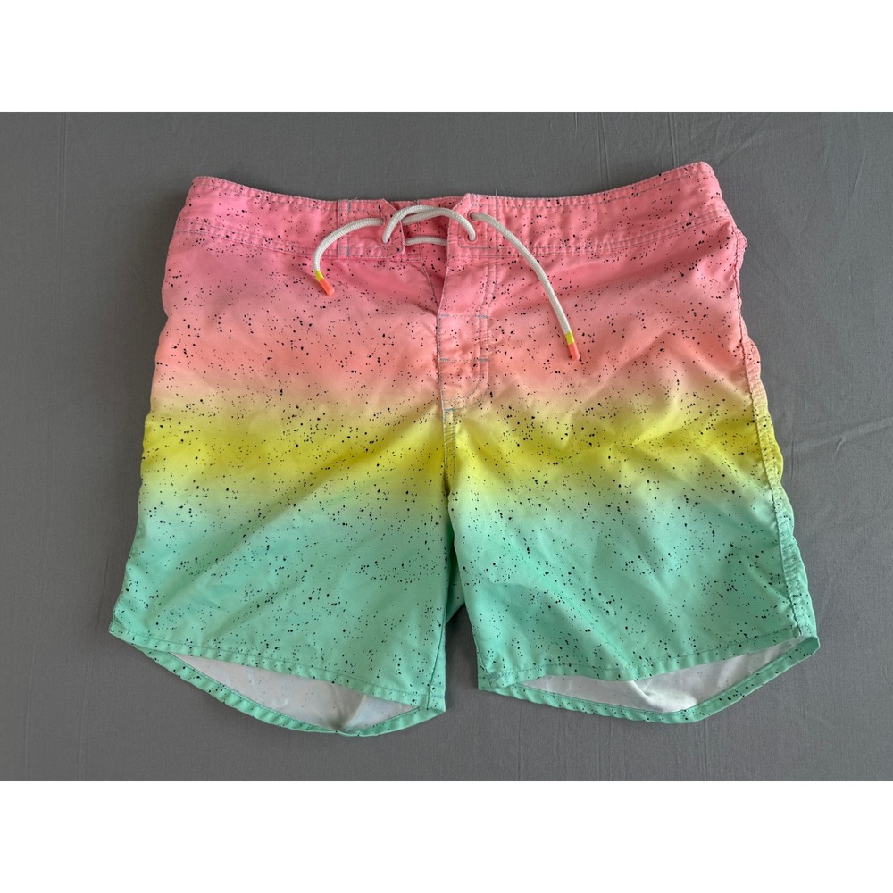 Chubbies Swim Trunks Shorts Mens 32 Rainbow Weekend Wear Pockets Beach Summer